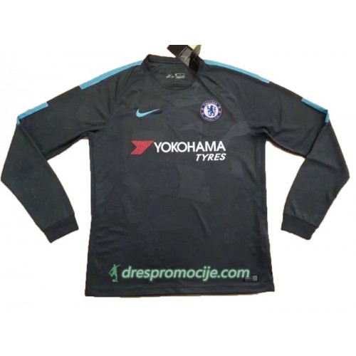 Chelsea Dres Treći 2017/18 Dugim Rukavima Chelsea Dres Treći 2017/18 Dugim Rukavima
